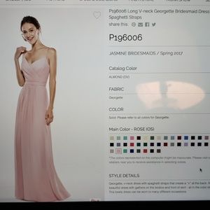 Bridesmaid dress